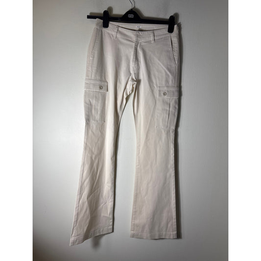John Elliot Off White Flare Leg Pants Sz 27