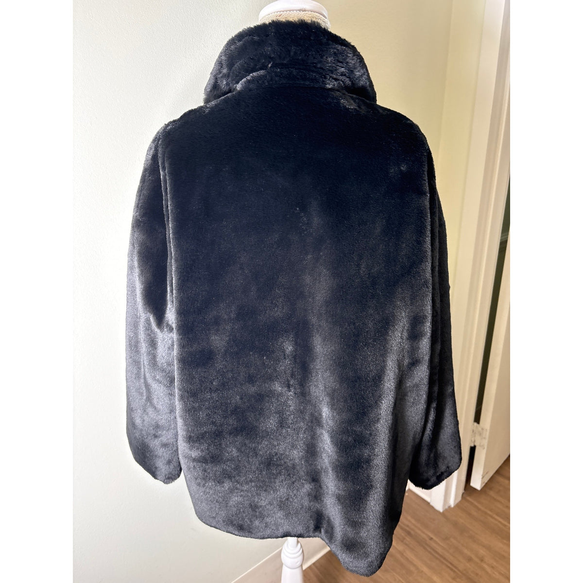 Ann Mashburn Reversible Fur/Waterproof Car Coastr Sz S