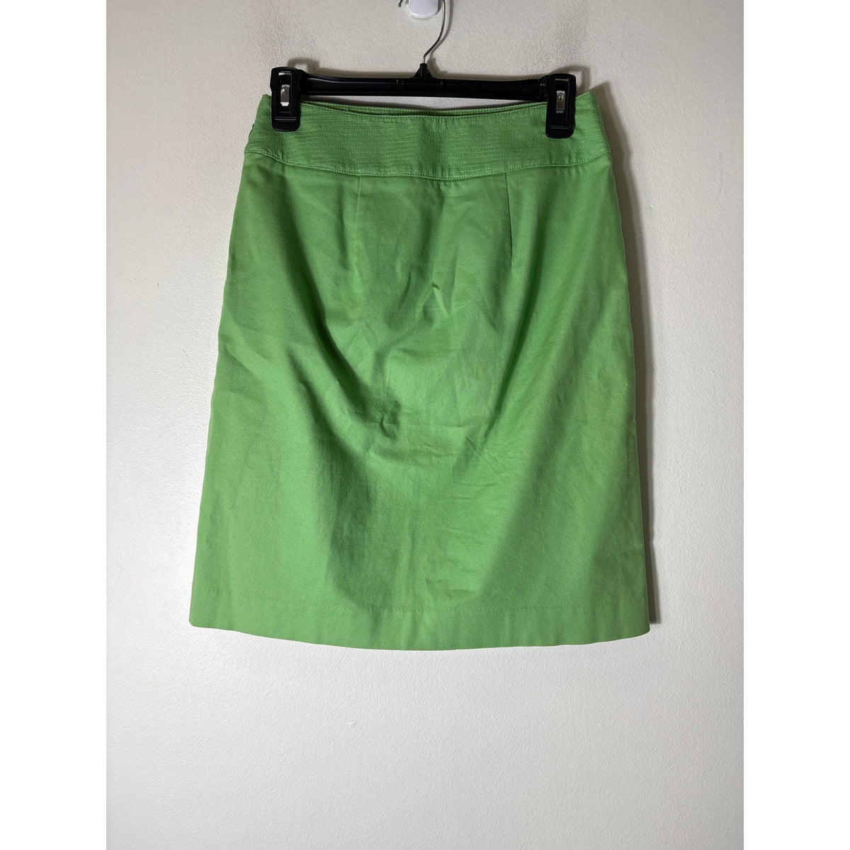 Talbots Green skirt Sz 2 Petite