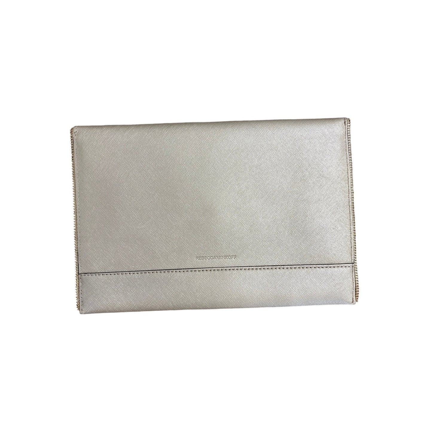 Rebecca Minkoff Gold Envelop Clutch 11"x8"