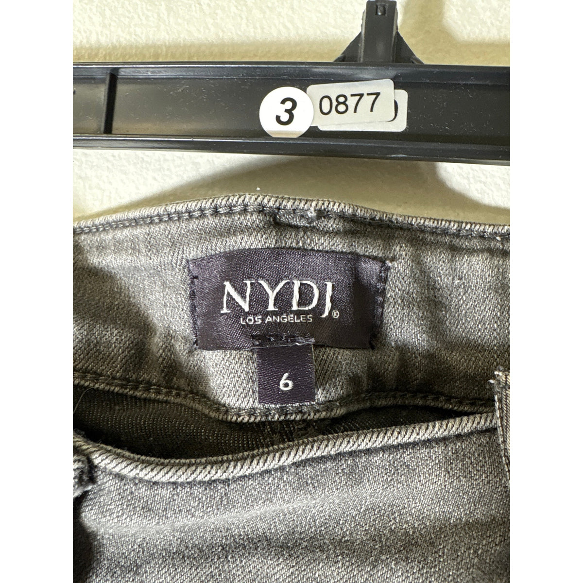 NYDJ Black Alina Legging Jeans Sz 6