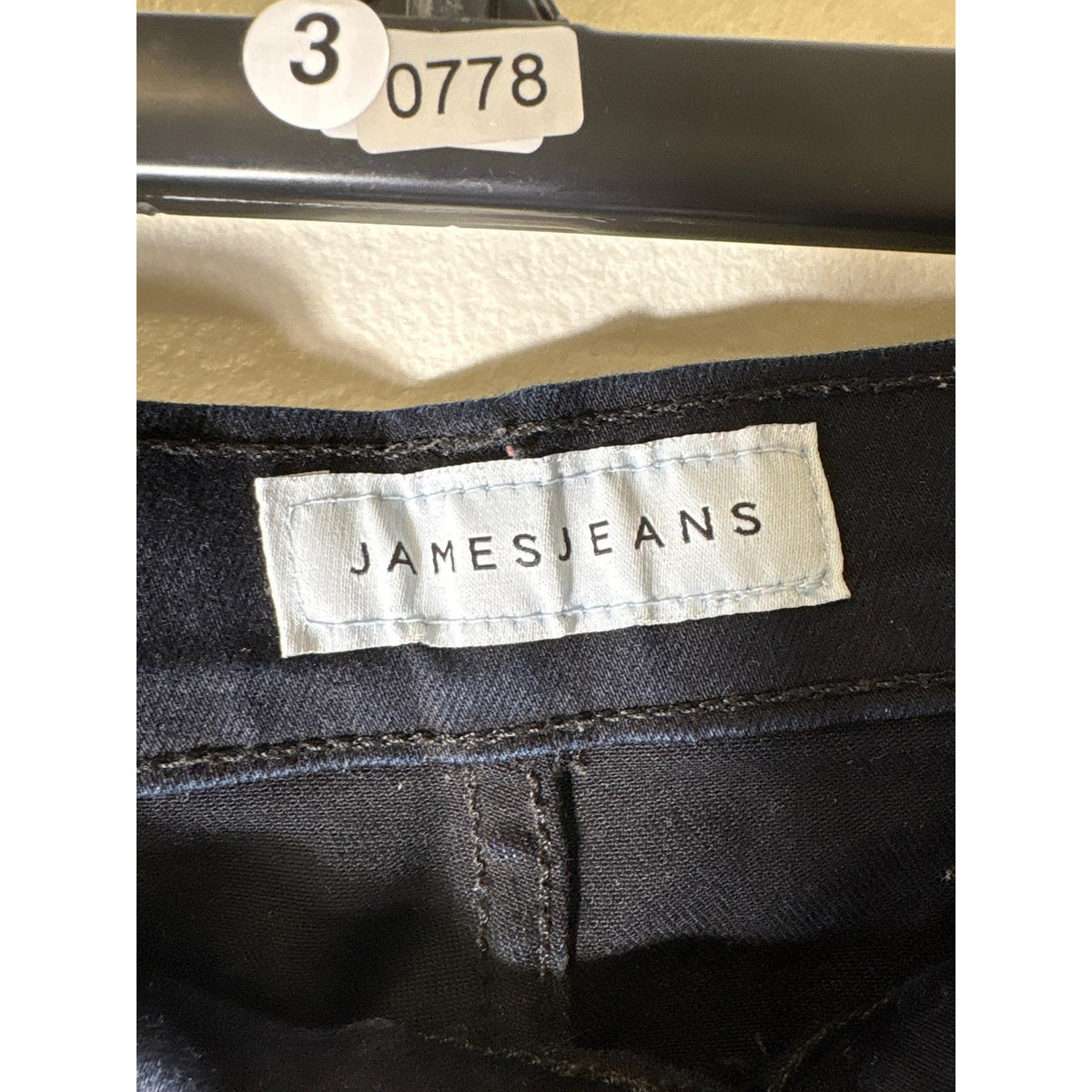 James Jeans Dark Indigo Flare Leg Jeans Sz 27