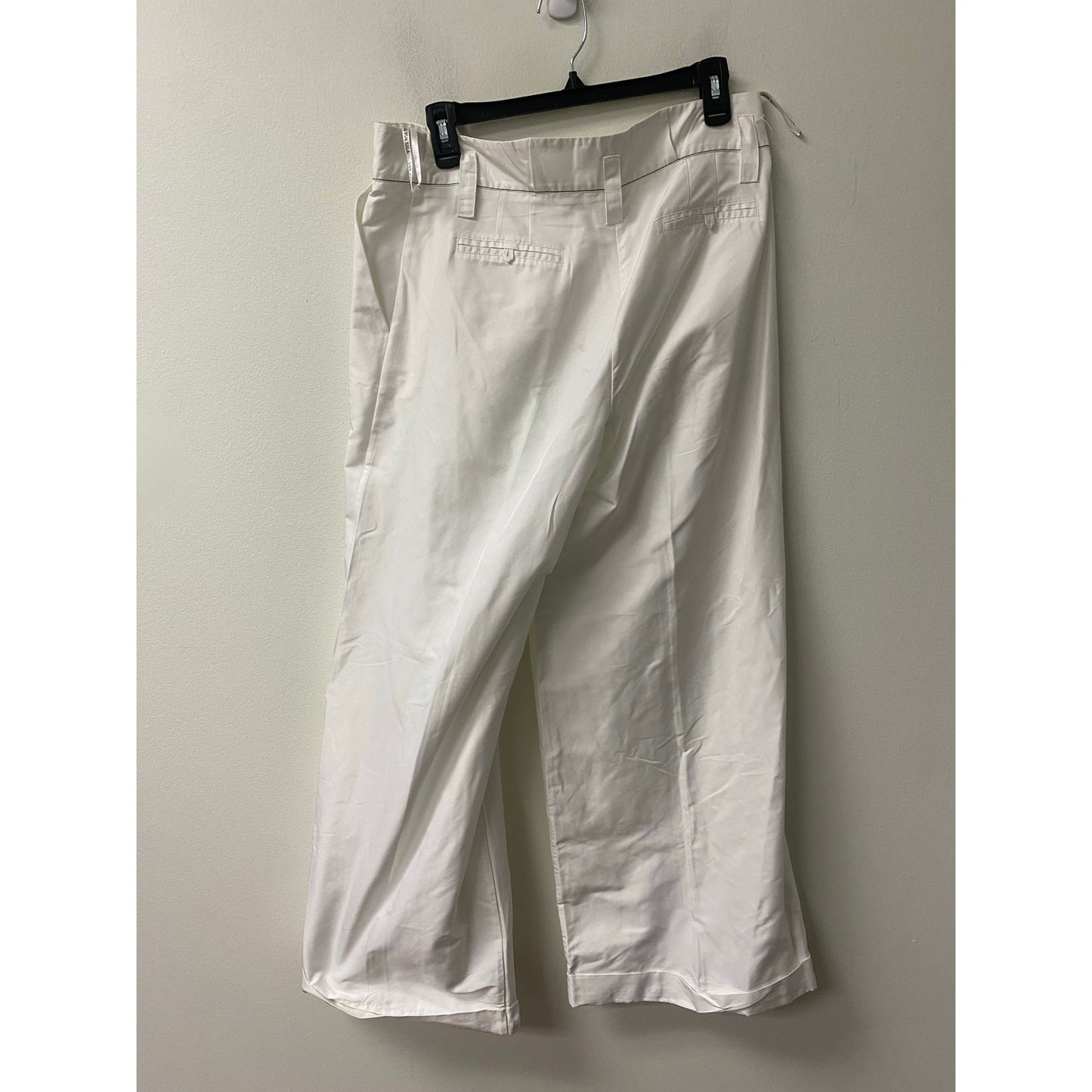 Lug Von Siga White Wide Leg Pants Sz 40