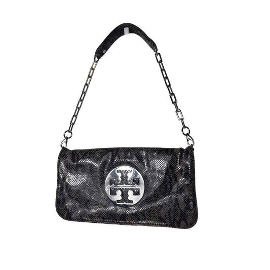 Tory Burch Foldover Snake Purse 12"x7"