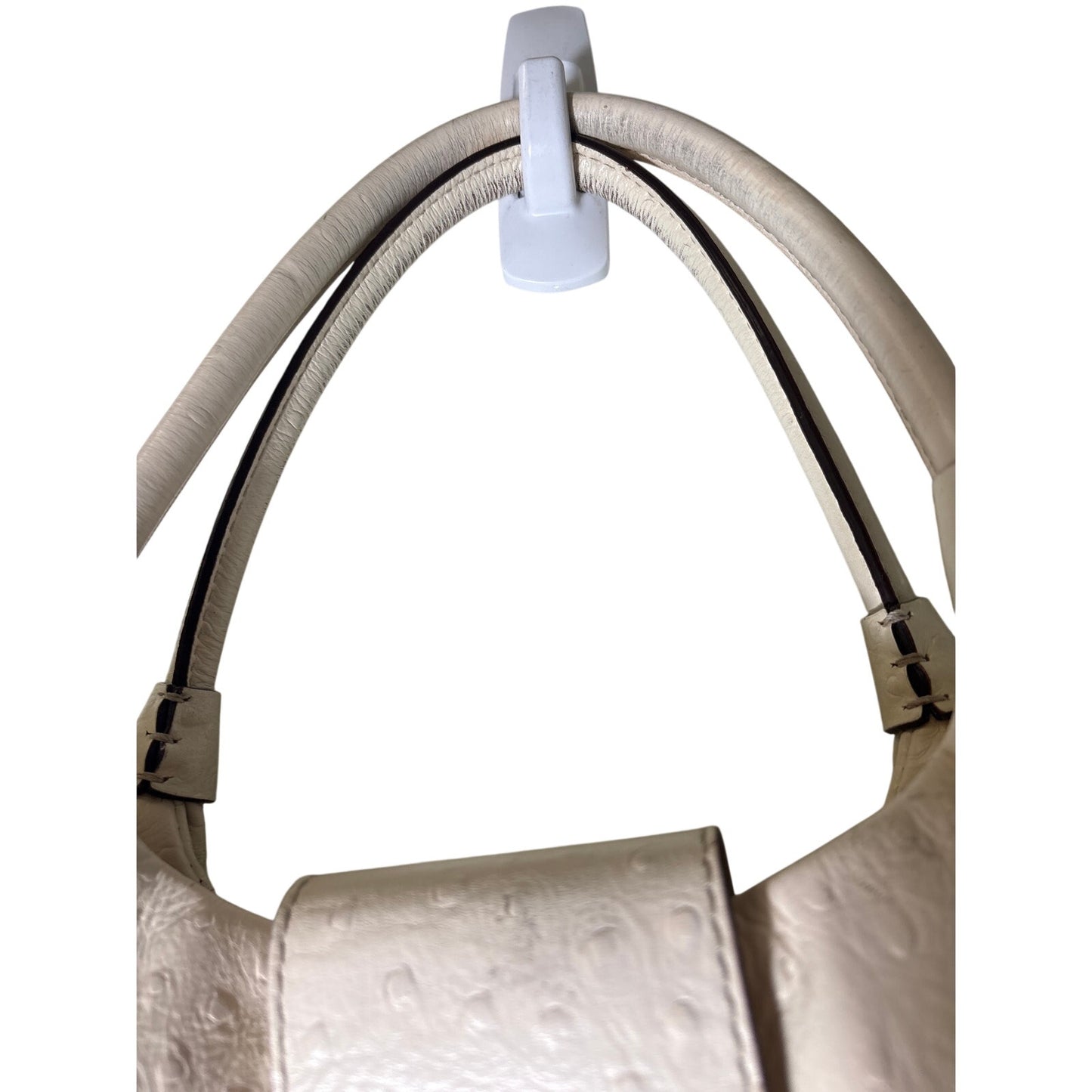 Kate Spade Off White Pebbled Leather Shoulder Bag