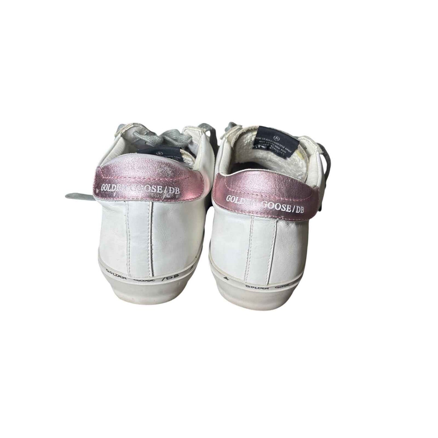 Golden Goose White Hi Star Fashion Sneakers Sz 8