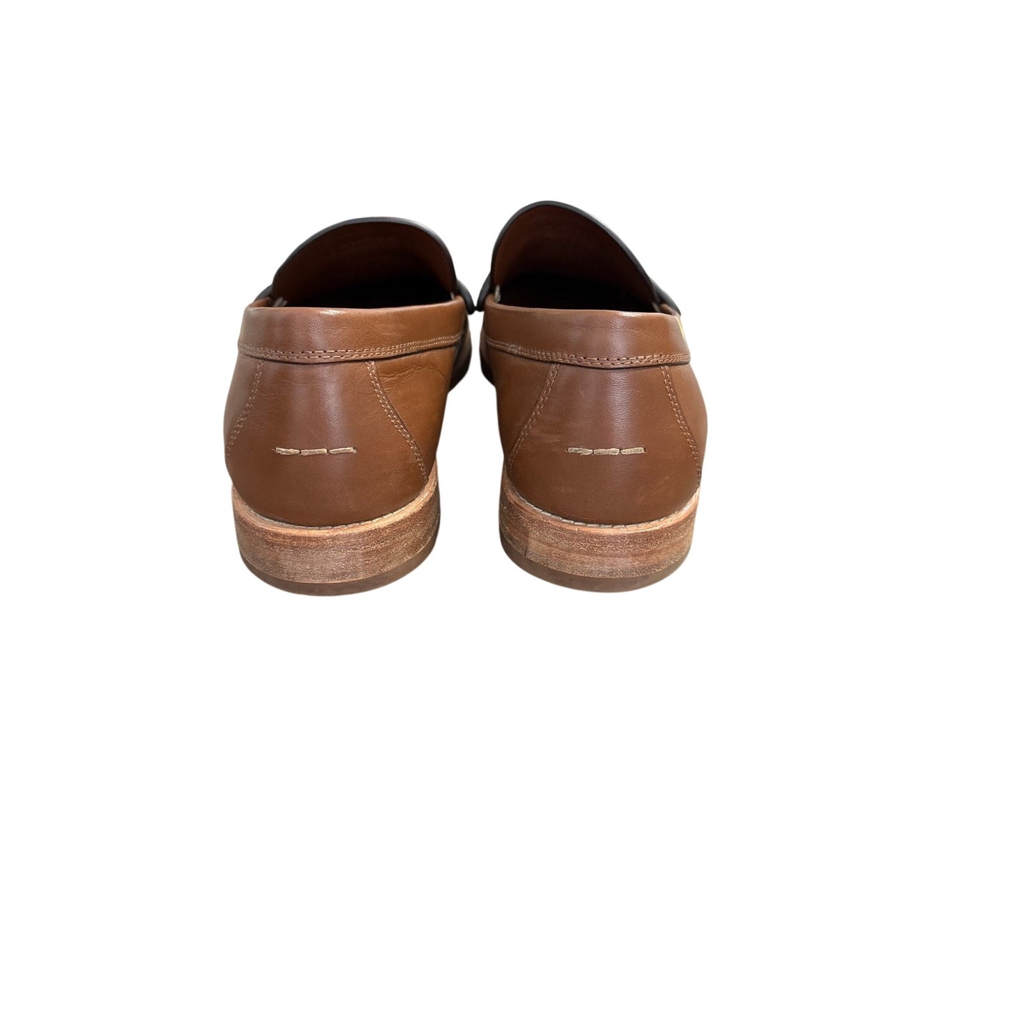Men's Coach Brown Leather Loafer Sz 12D