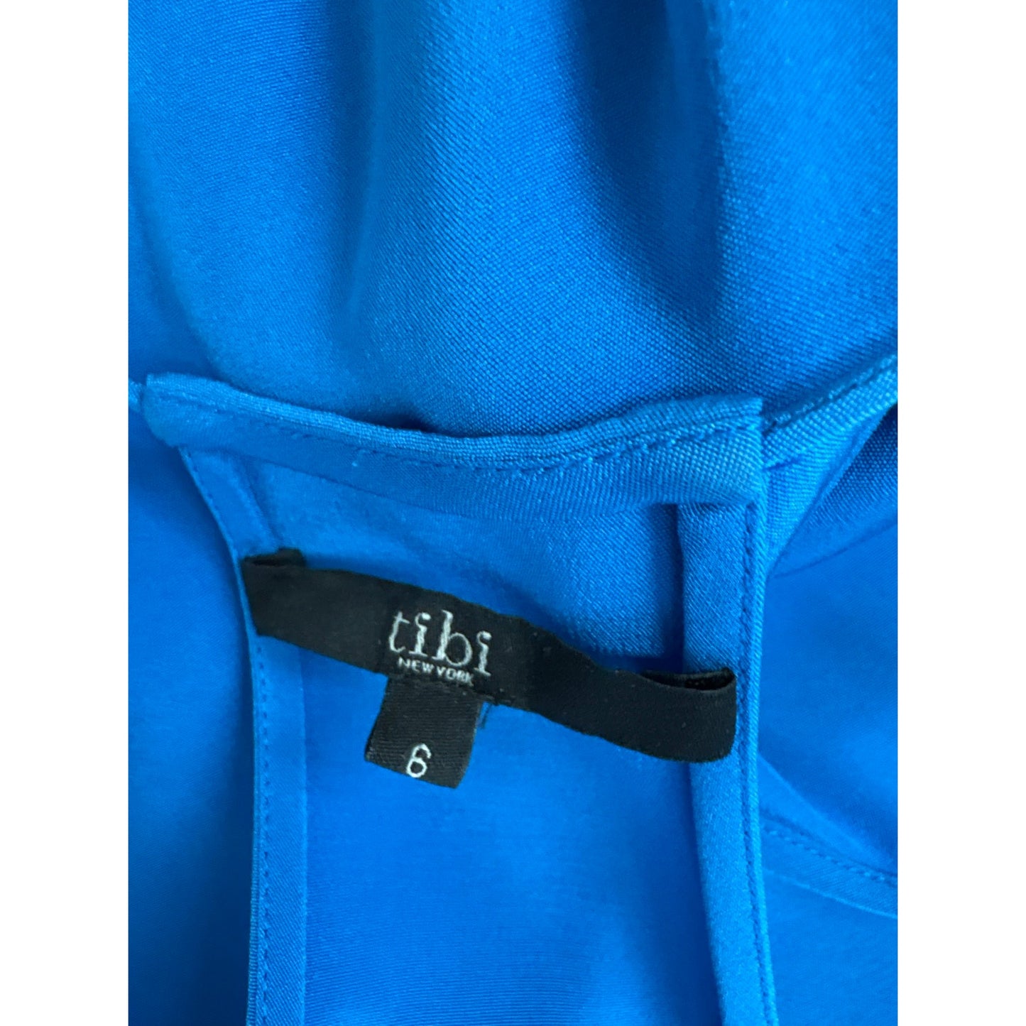 Tibi Blue Strappy Camisole Sz 6