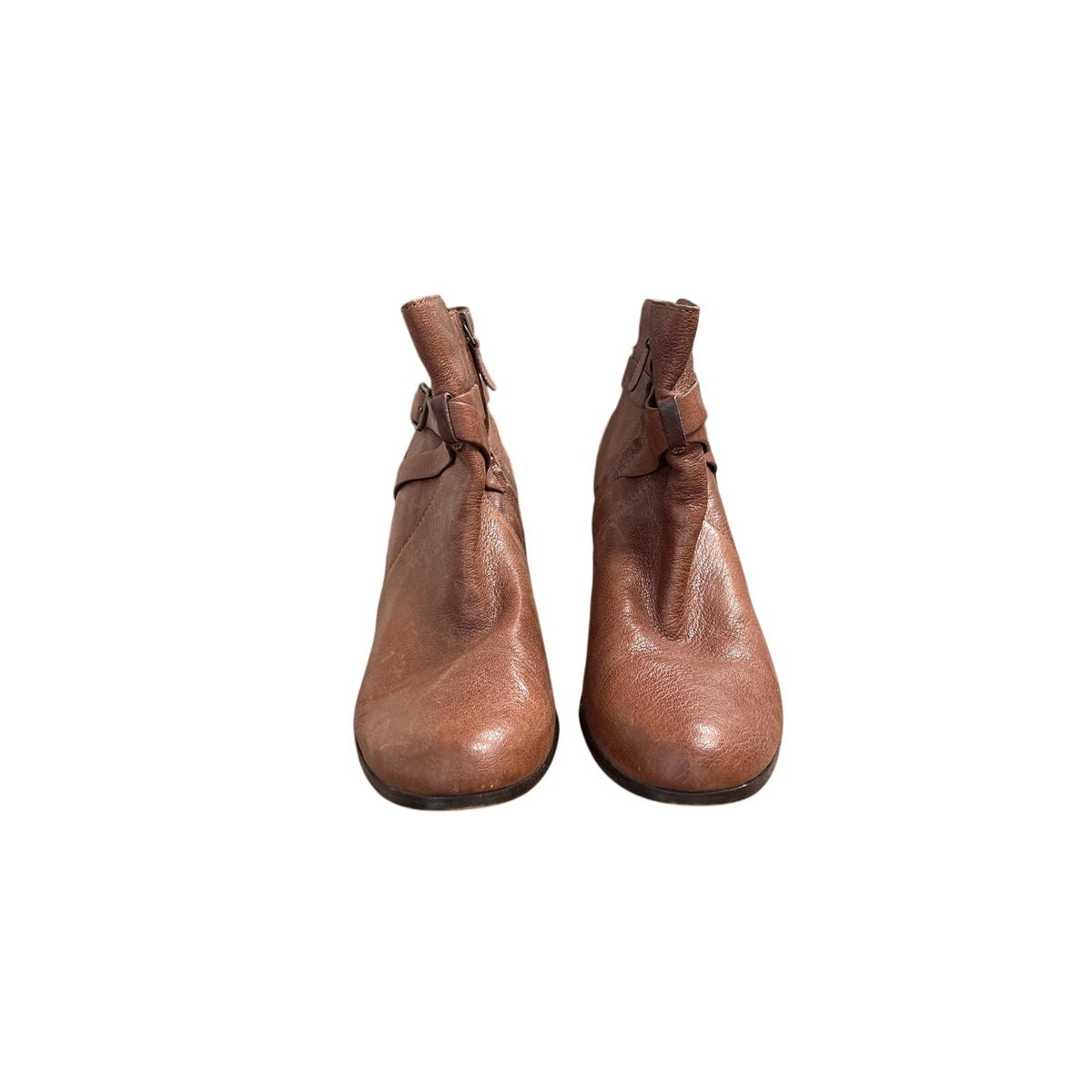 Cole Haan Brown Leather Ankle Bootie Sz 10