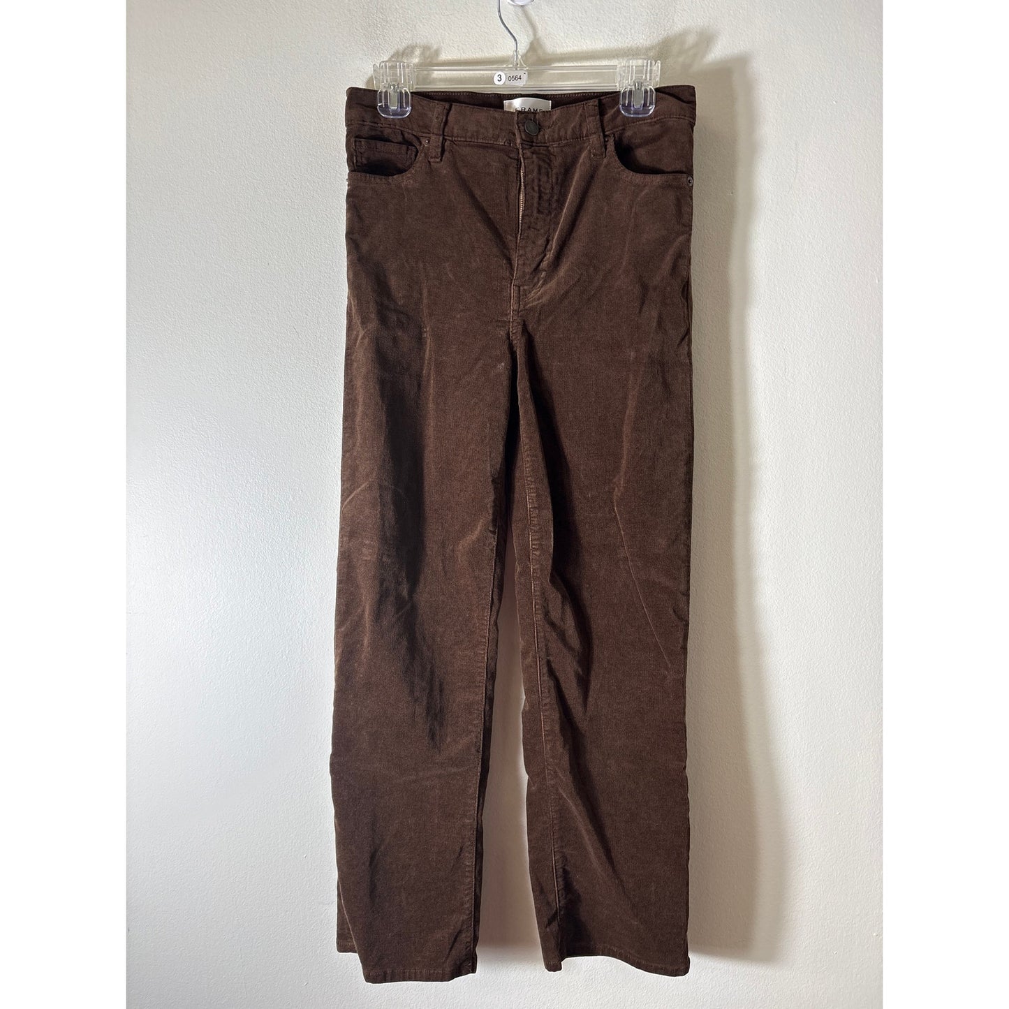 Frame Brown Cord 5 Pocket Pants Sz 28