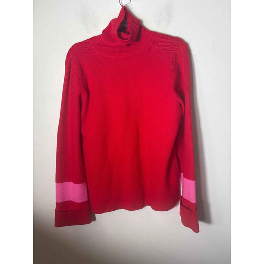 Hyacinth House Red Turtleneck Sweater Sz XL