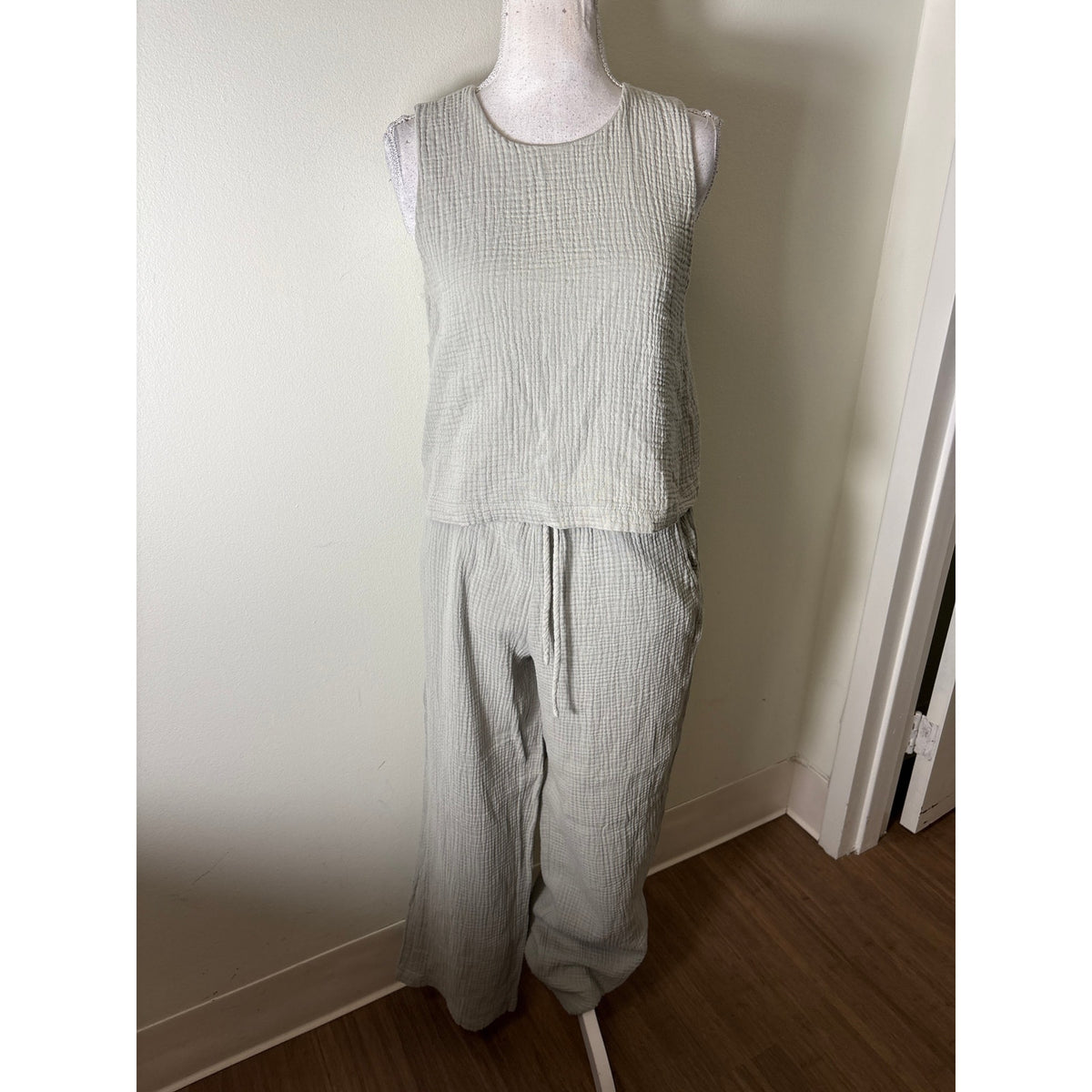 Z Supply Sage Gauze Pants and Top Set Sz S