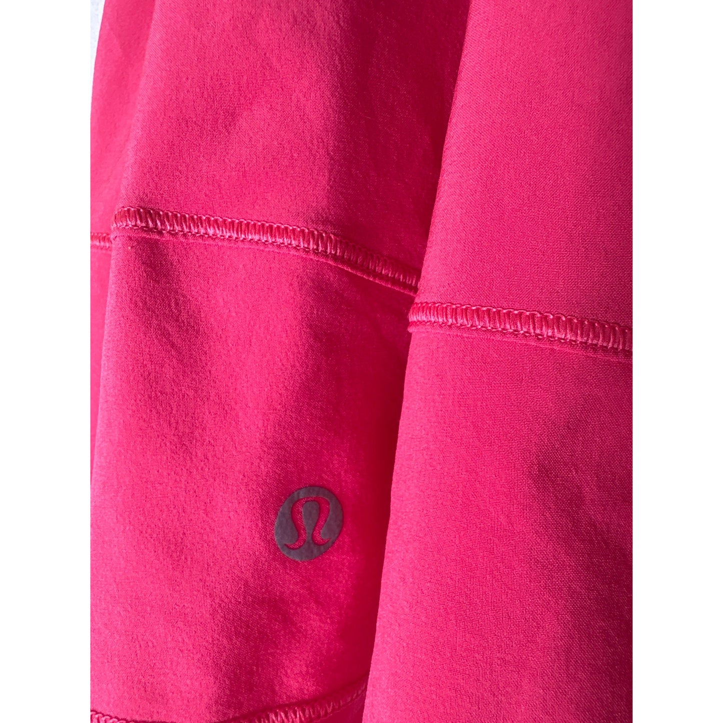 Lululmeon Bright Coral Tiered Tennis Skirt Sz 6
