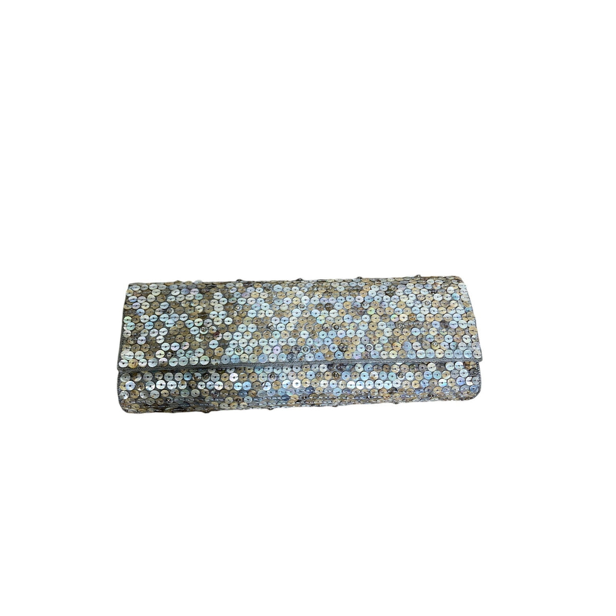 Deepa Gurnani Sequin Cluth with detachable chain
