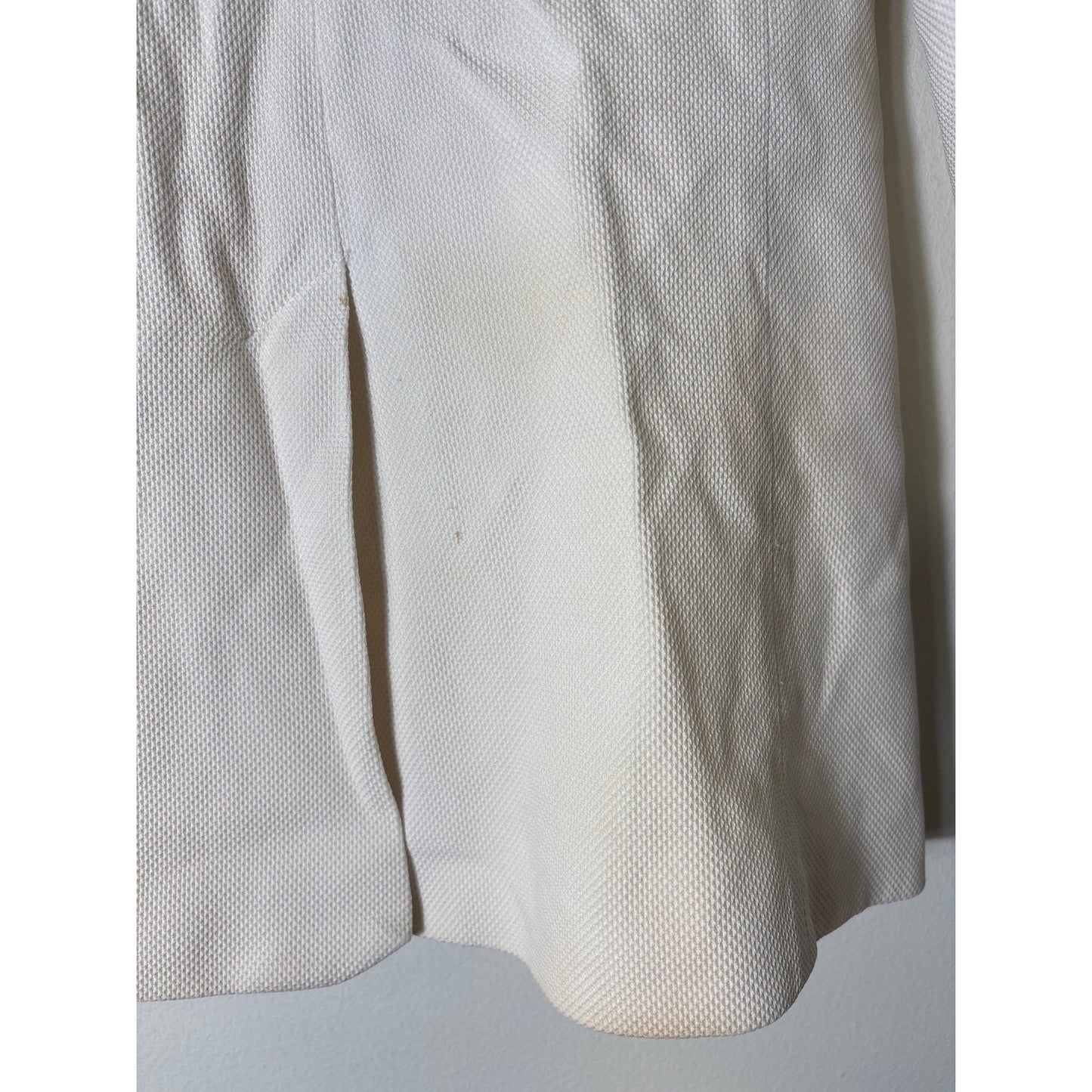 Banana Republic Off White Long Sleeve Car Coat Sz S