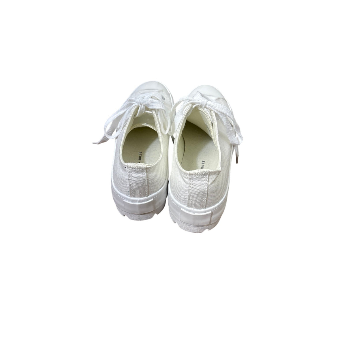 Sincerely Jules White Canvas Tennis Shoes Sz 8.5