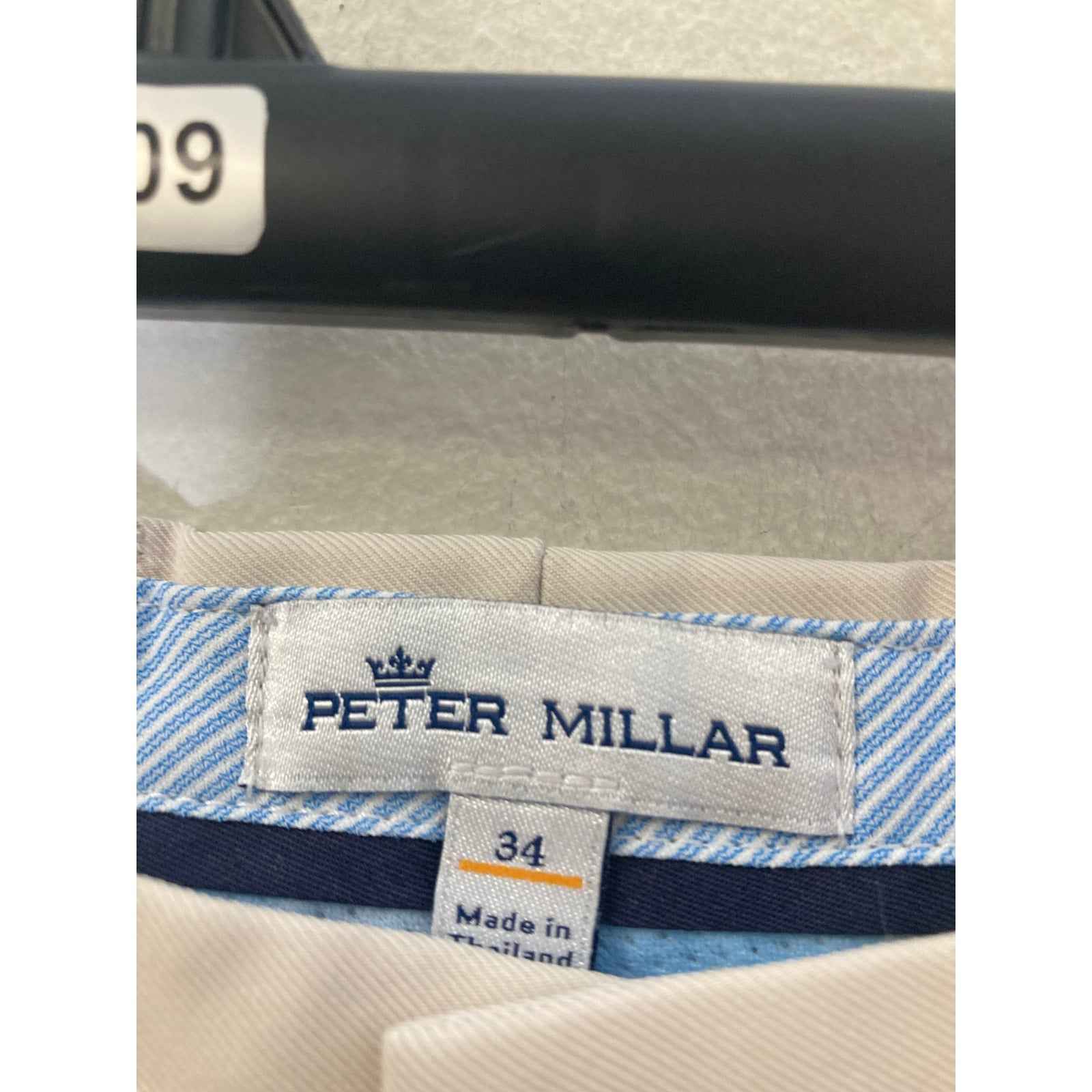 Peter Millar Light Khaki Golf Shorts Sz 34