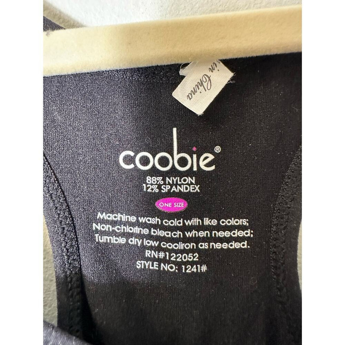 Coobie Bundle Racerback Tank Tops Black and White OS
