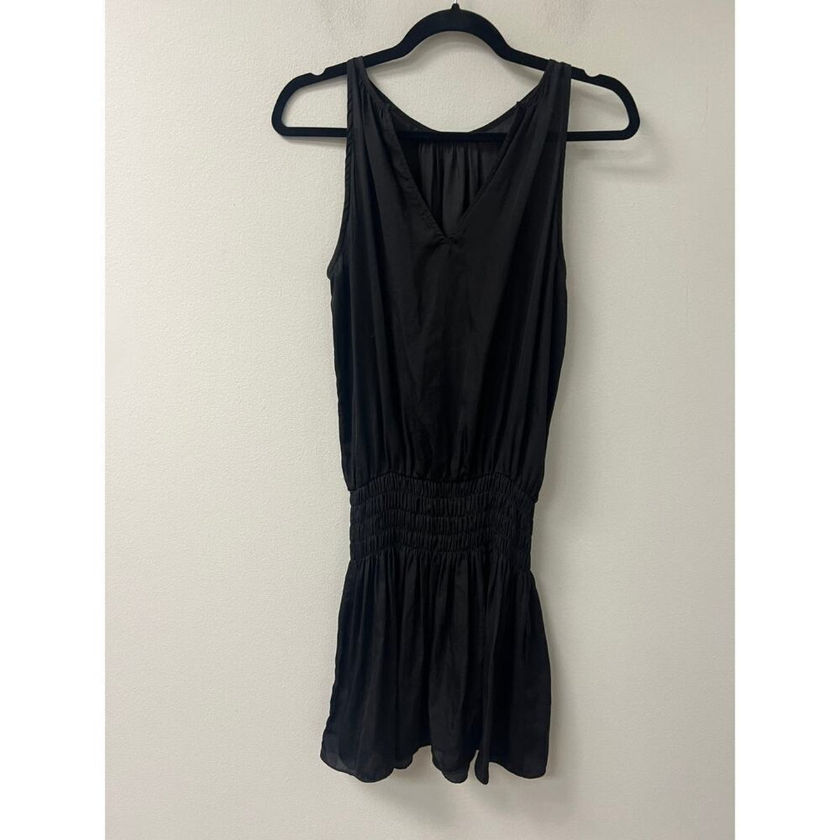 Pants Store Black Smocked Waist Dress Size Small