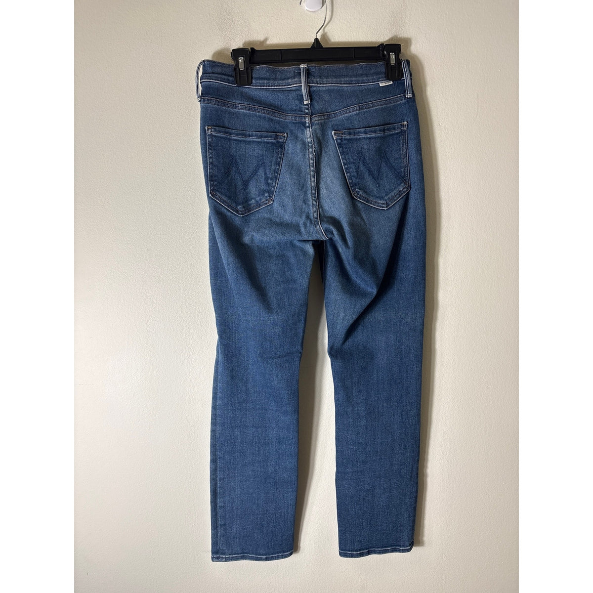 Mother Medium Wash The Mid Rise Dazzler Ankle Blue Jean Sz 28