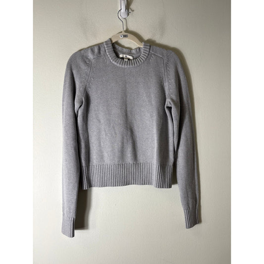 Banana Republic Gray Crewneck Pullover Sweater Sz XXS