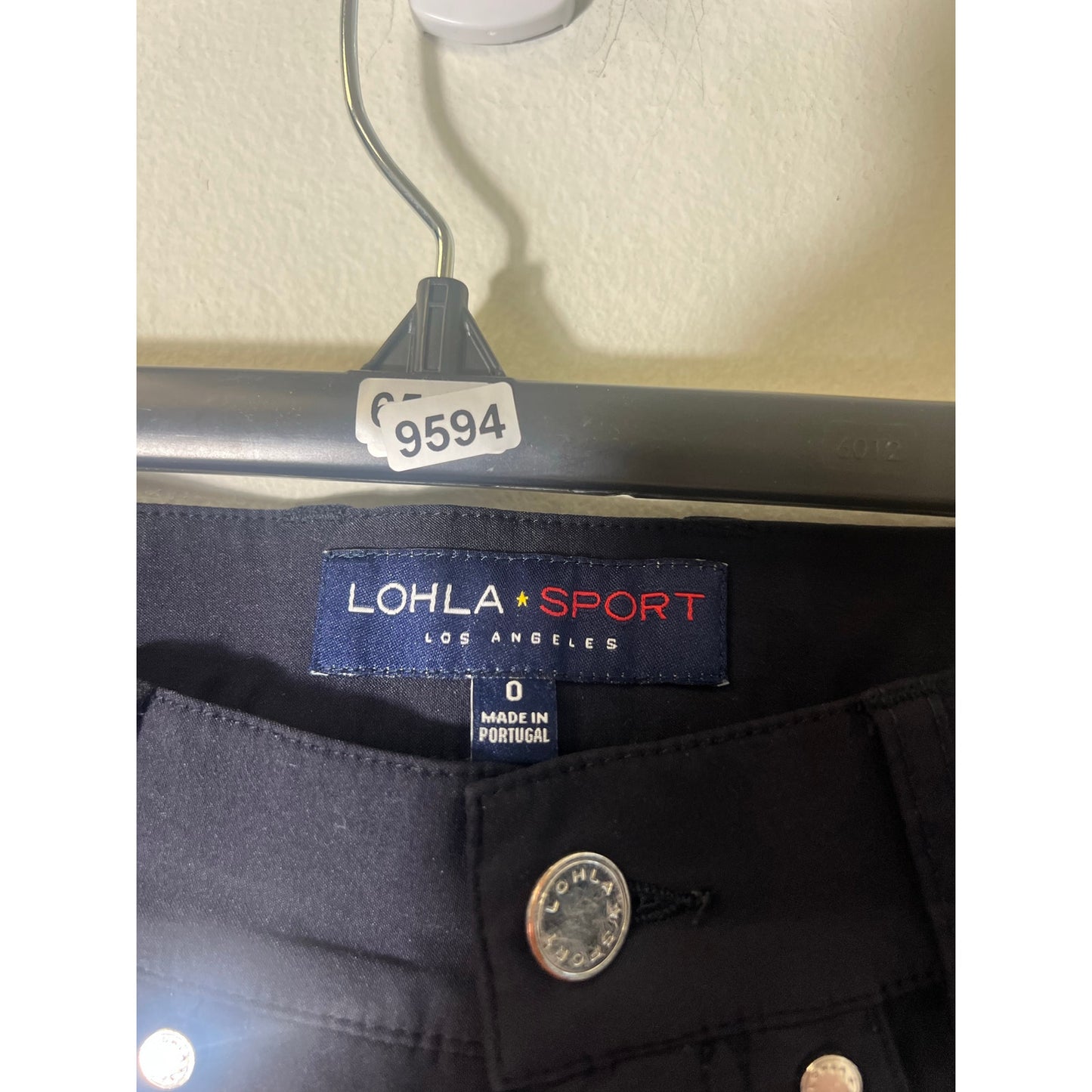 Lohla Sport Black Jeans Style Pants Sz 0