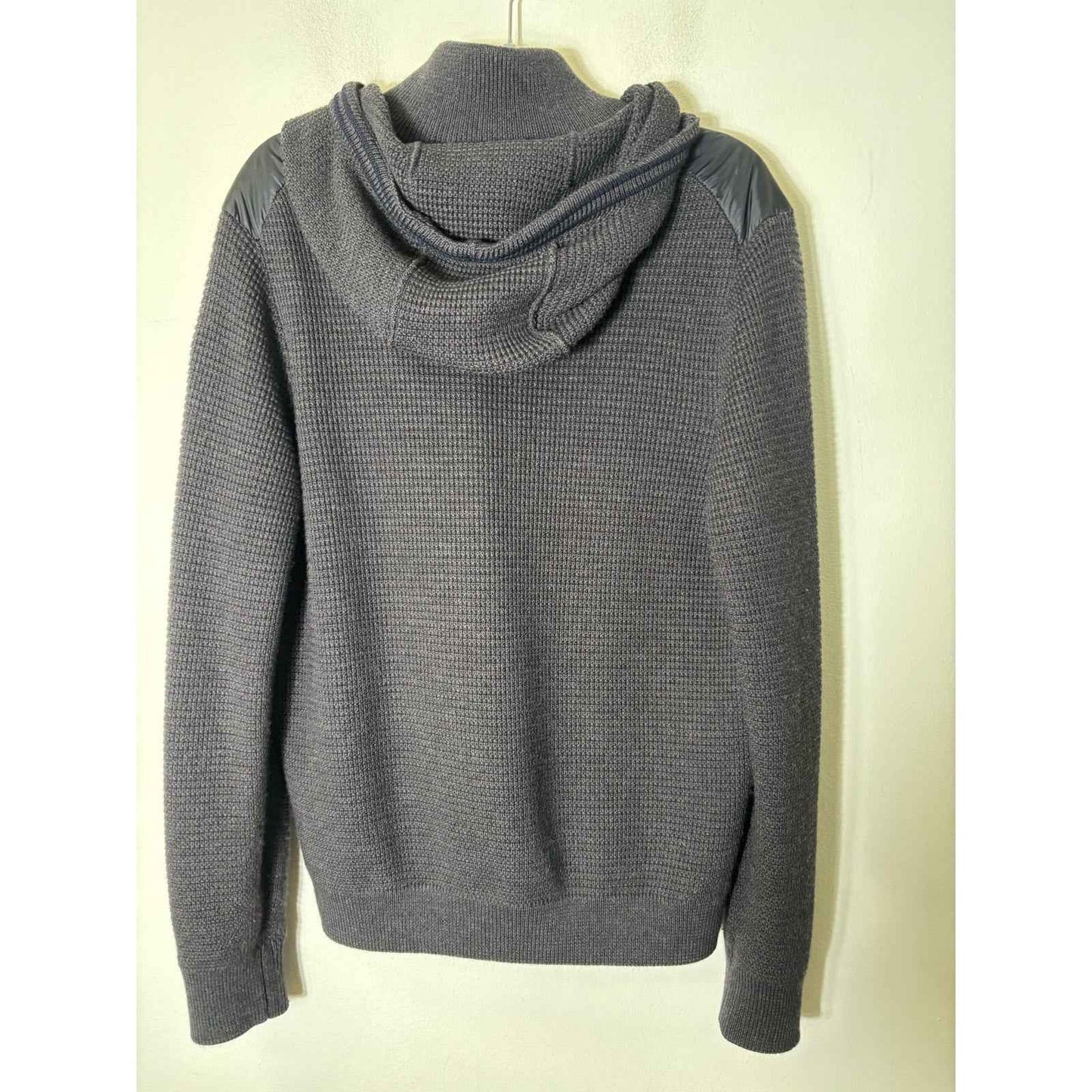 Men's Moncler Padded Ski Cardigan with Hoodie Sz XL