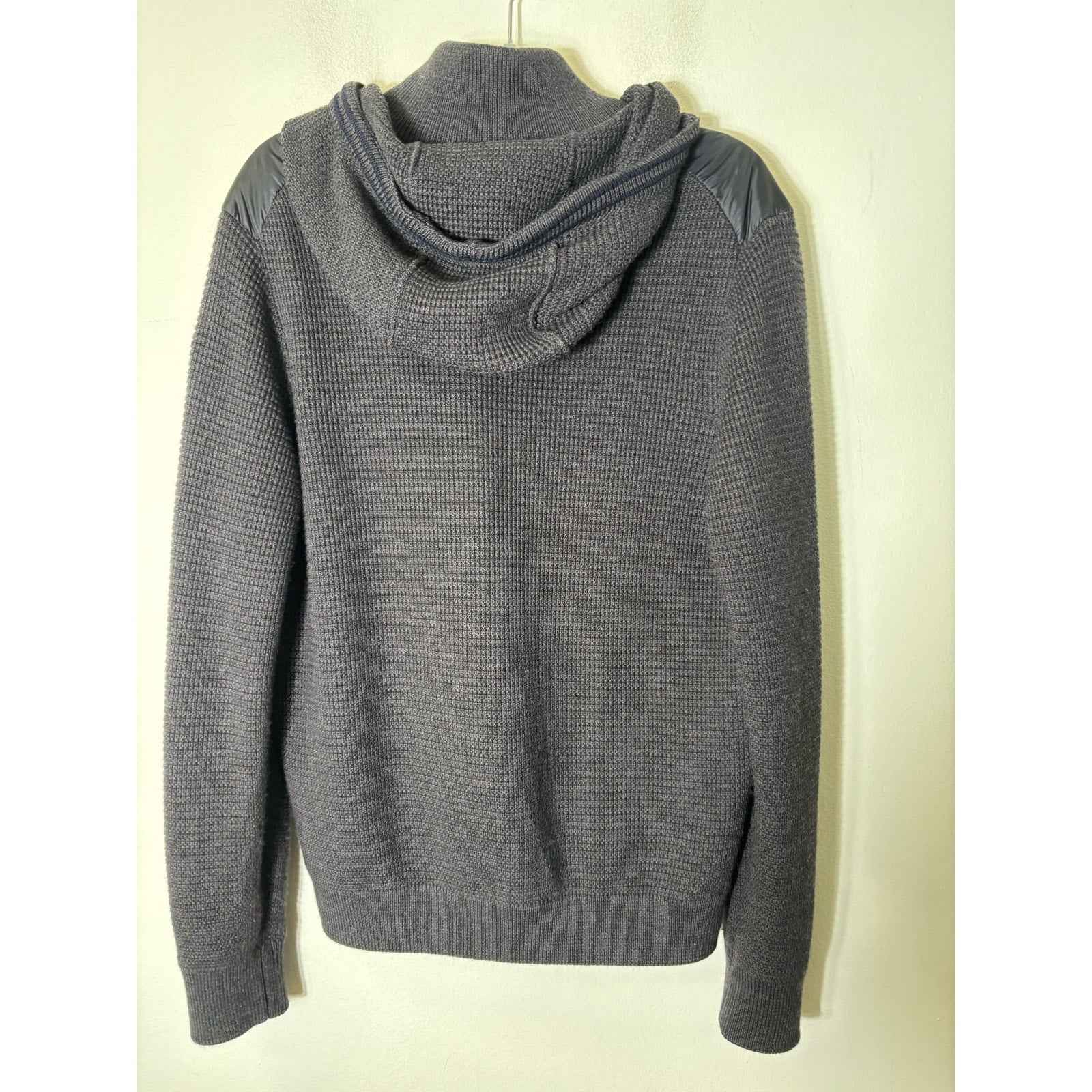 Men's Moncler Padded Ski Cardigan with Hoodie Sz XL
