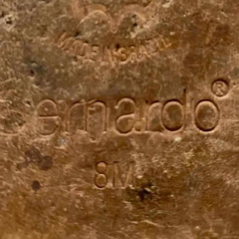 Bernardo Gold Snake Skin Strappy Flat Sandals Sz 8