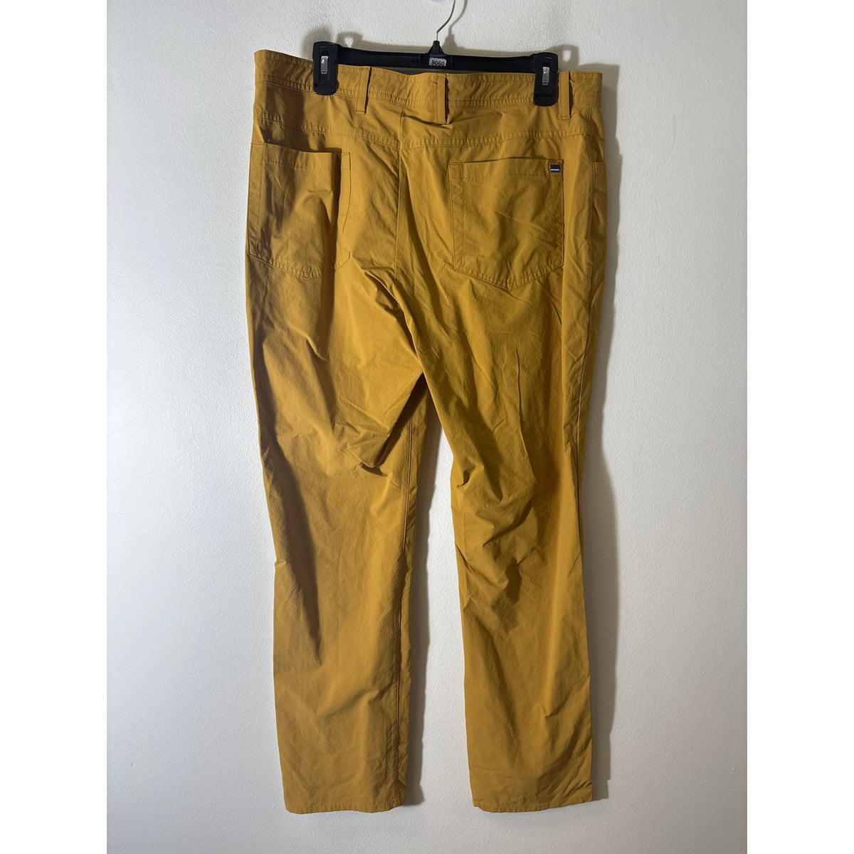 Mens Onward Reserve Yellow Nylon Slacks Sz 35/30