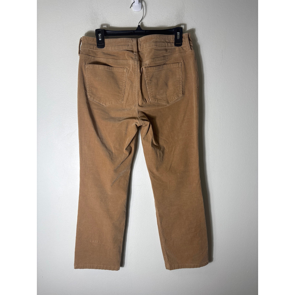NYDJ Khaki Marilyn Straight Cord Pants Sz 8P