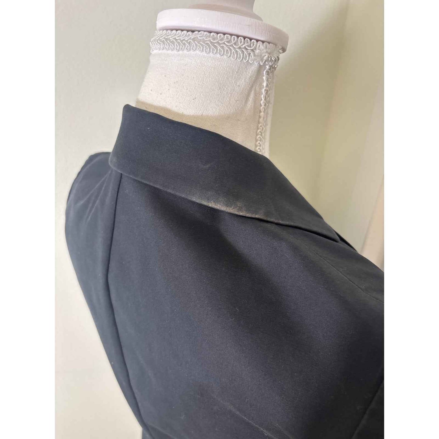 Lafayette 148 Black Long Sleeve Fitted Blazer Sz S