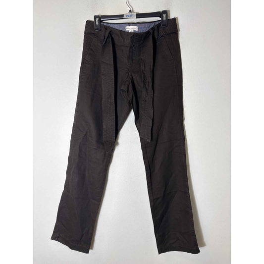 Banana Republic Dark Brown Straight Leg Pants Sz 4