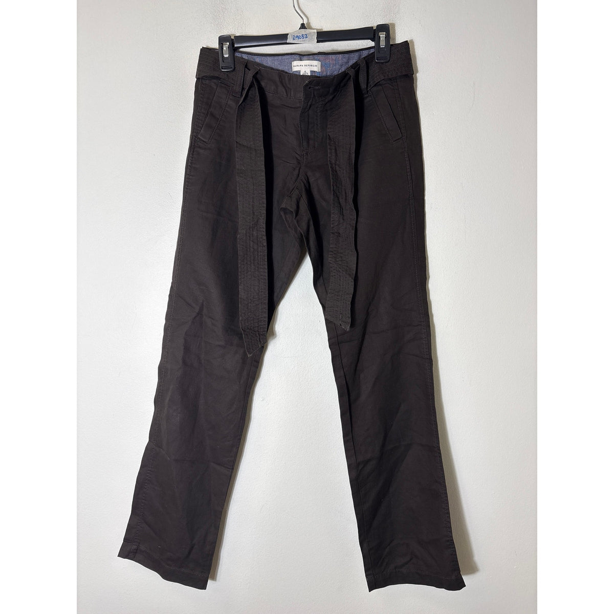 Banana Republic Dark Brown Straight Leg Pants Sz 4