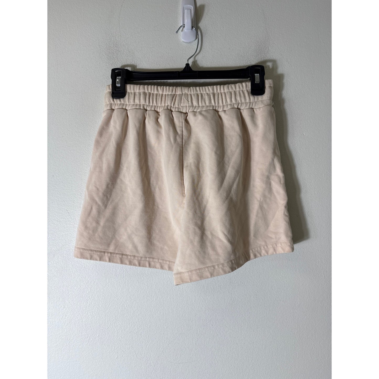 Merokeety Cream Sweat Shorts Set Sz S