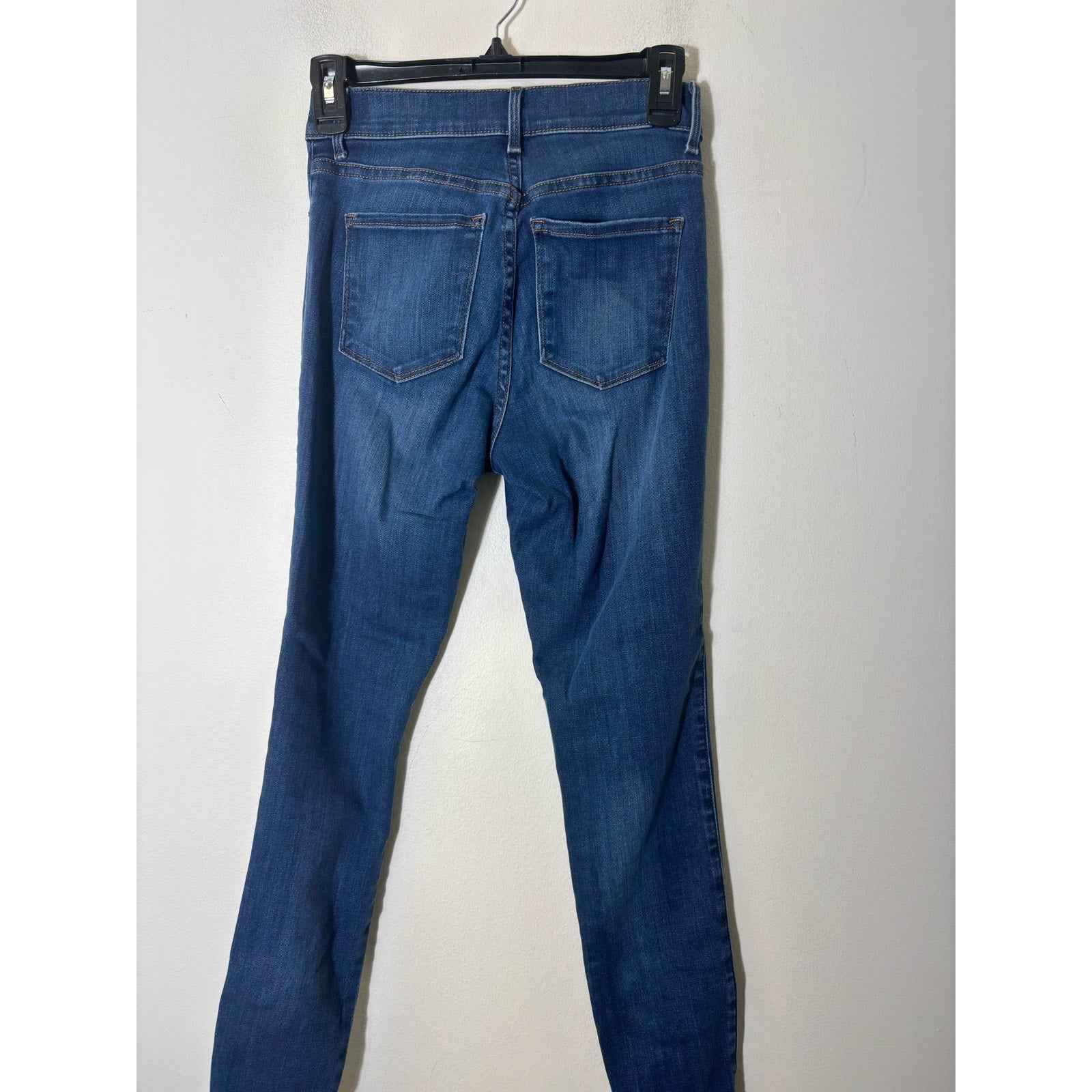 Mott & Bow High Rise Skinny Dark Denim Jeans sz 26X28
