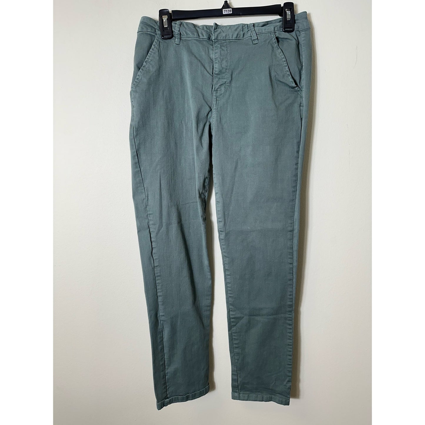 TGLA Olive Green Slim Straight Chino Pants Sz 29