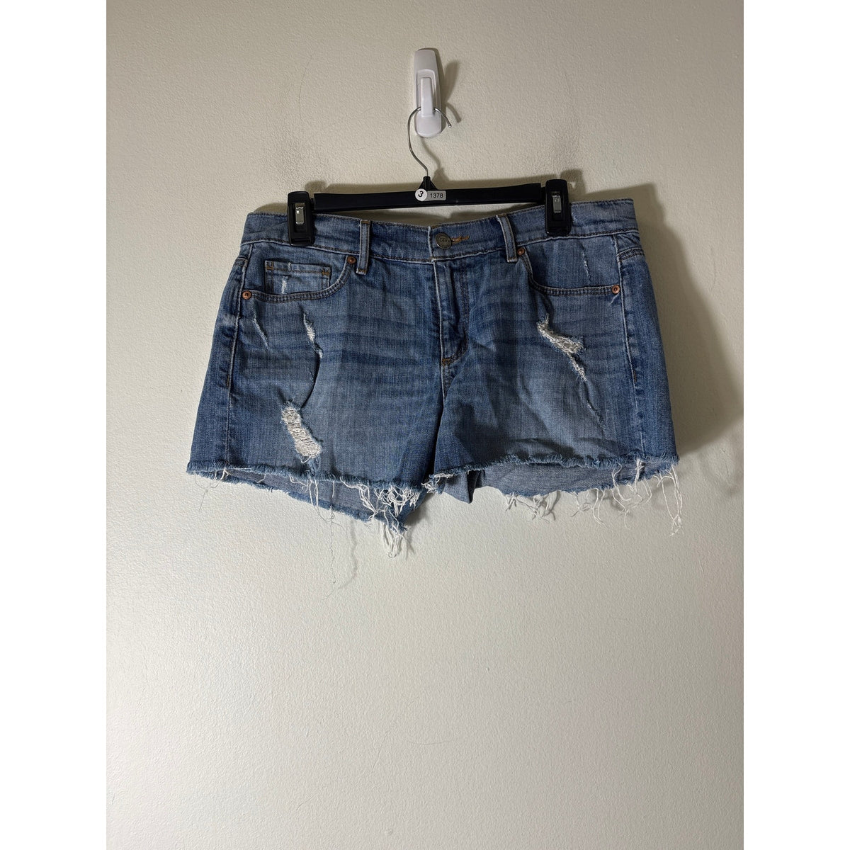 Ann Taylor Loft Medium Wash Denim Jeans Shorts Sz 6