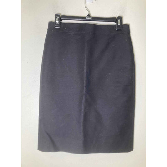 J. Crew Black No. 2 Pencil Knee Length Skirt Sz 2