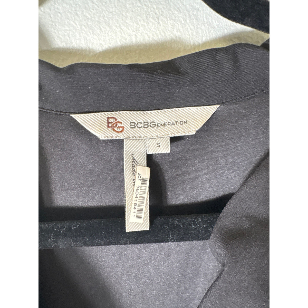 BCBG Black Romper Sz S