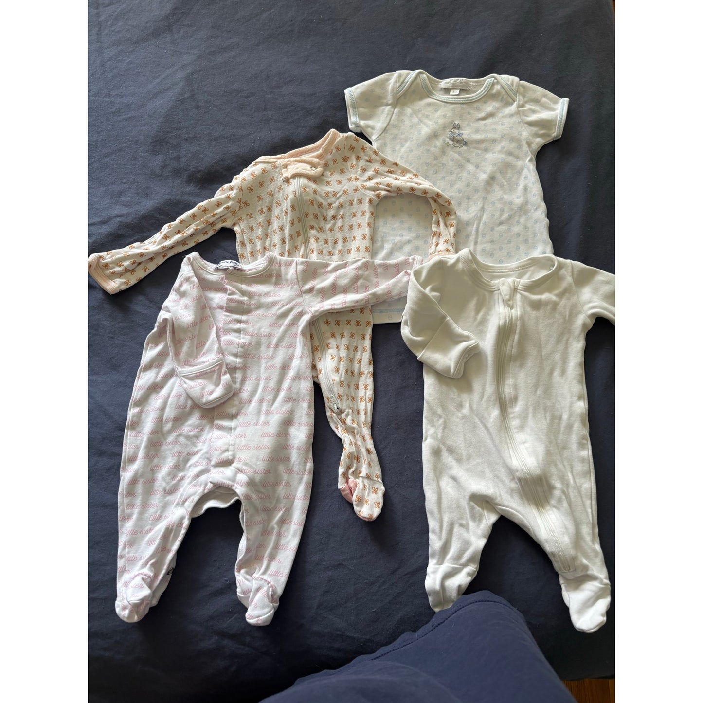 Lot of 15 Baby Girl Clothes Newborn to 3 Months