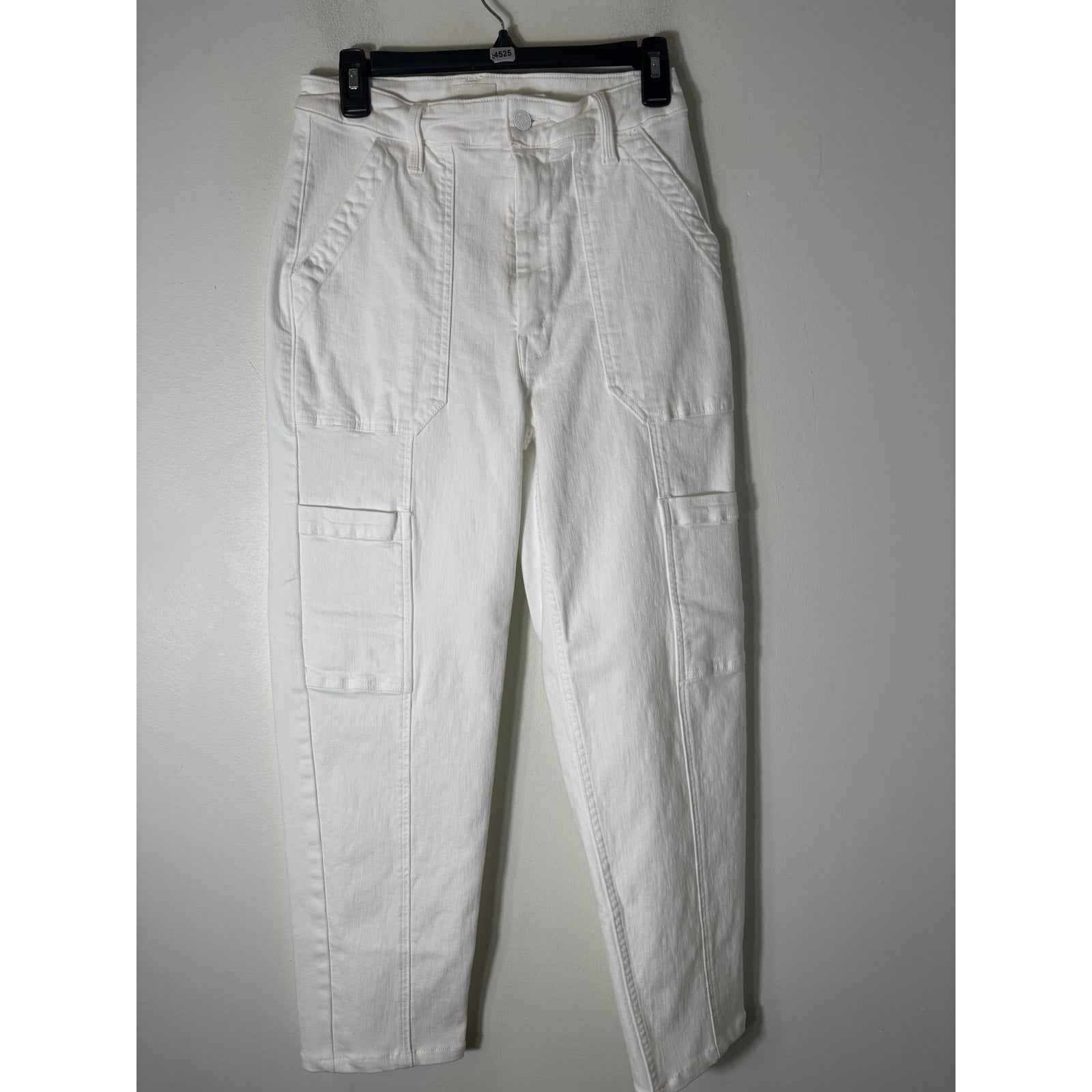 Mother White Private Double Pocket Skimp
