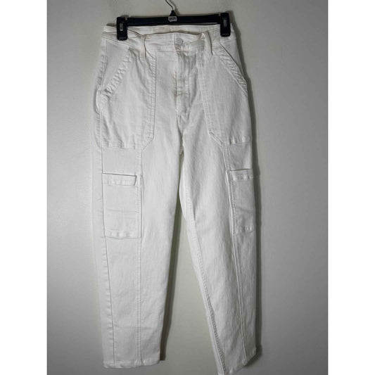 Mother White Private Double Pocket Skimp
