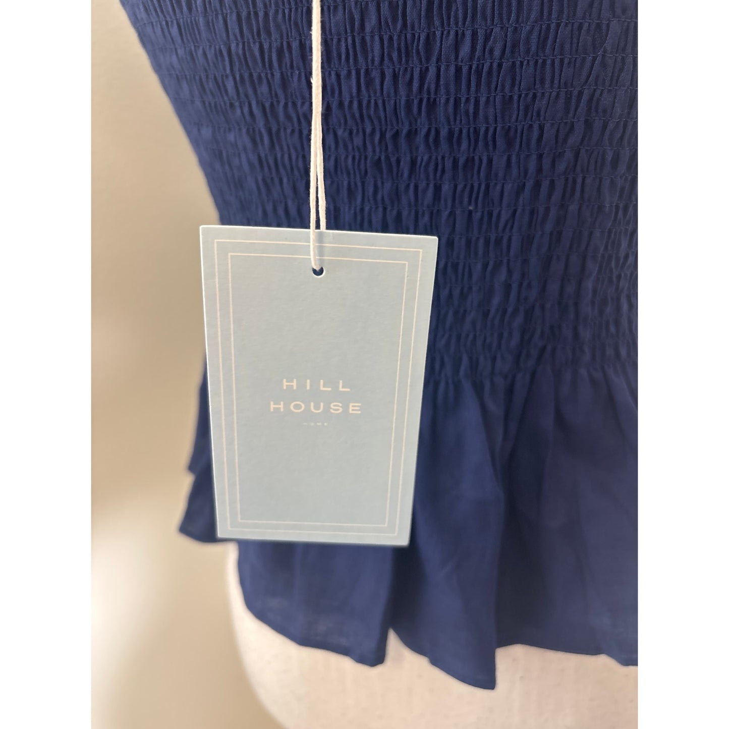 NWT Hill House Navy Paz Top Sz L