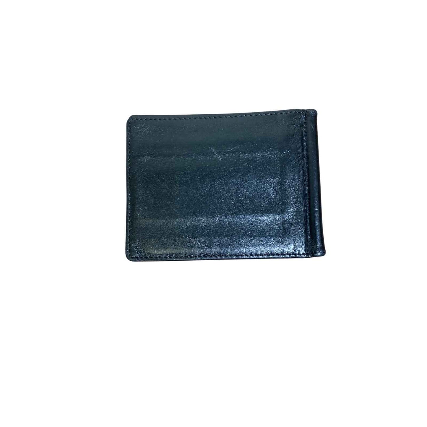 Tod's Black Leather Wallet with Money Clip Inside