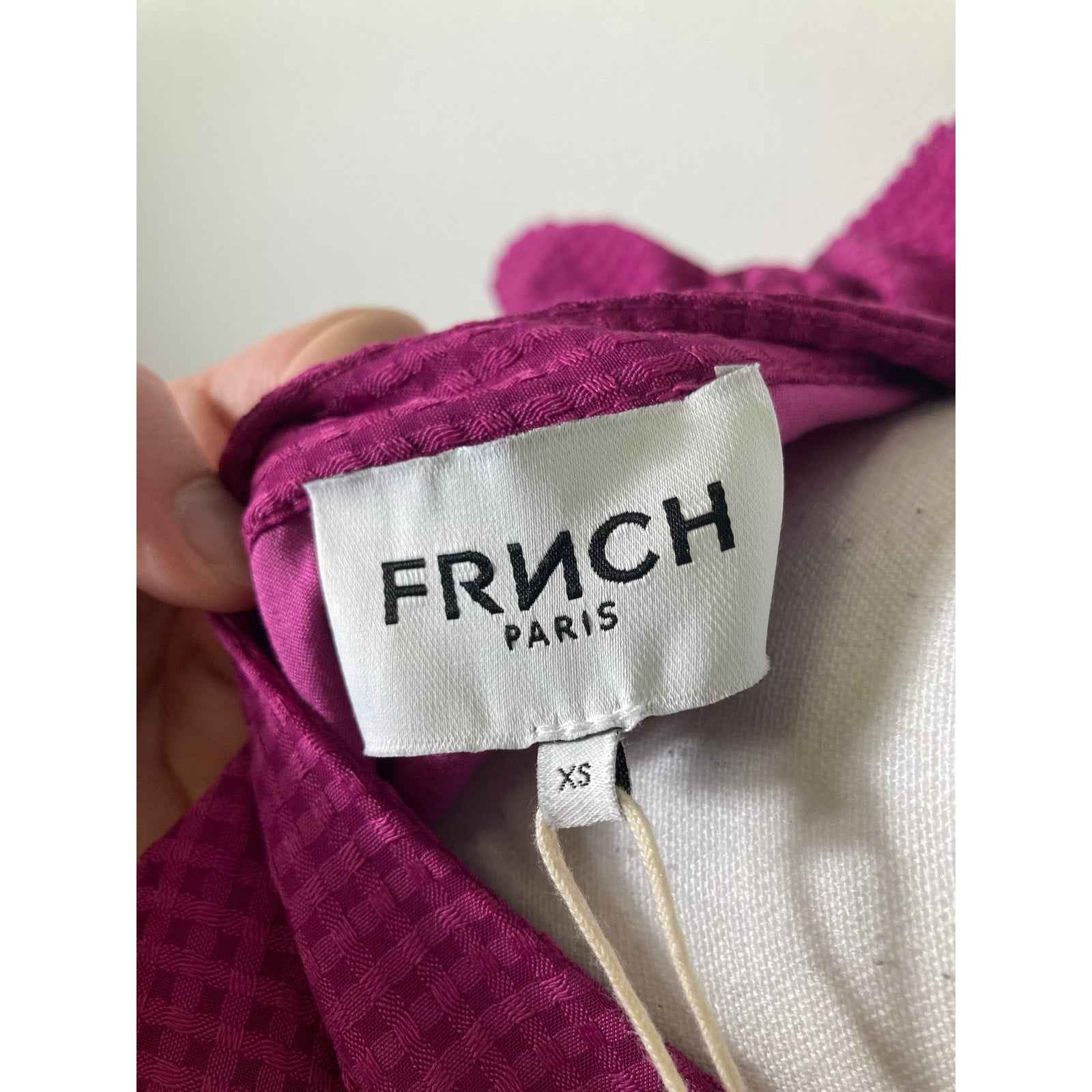 NWT Frnch Purple Fleur Dress Sz XS