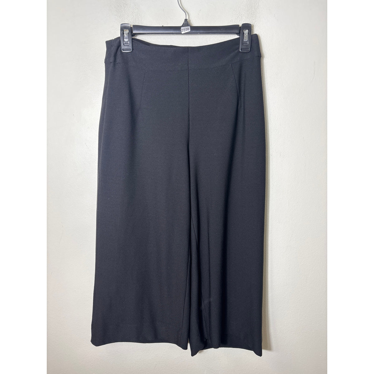 Lysse Black Wide Leg Cropped Pants Sz M