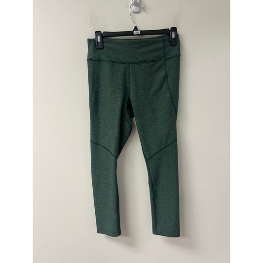 Outdoor Voices Green Cropped Leggings Sz M