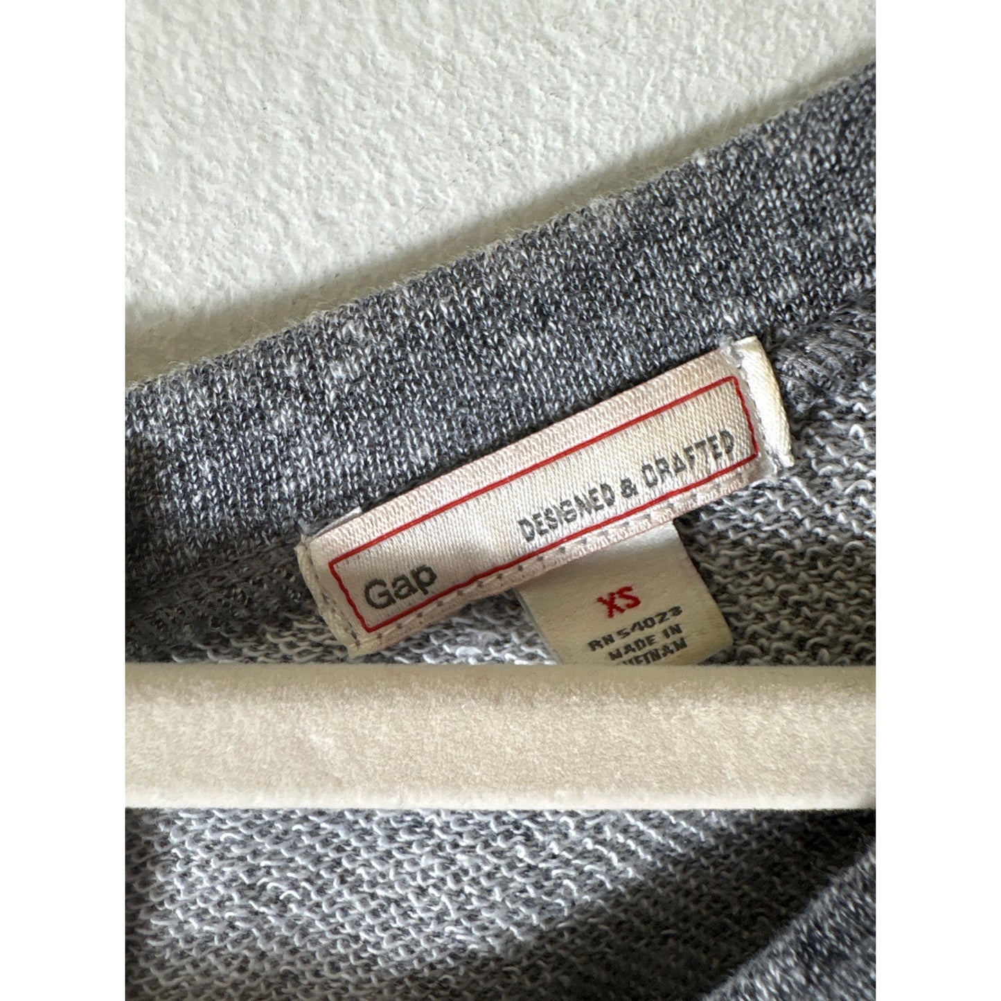 Gap Gray Cap Sleeve Tee Dress Sz XS
