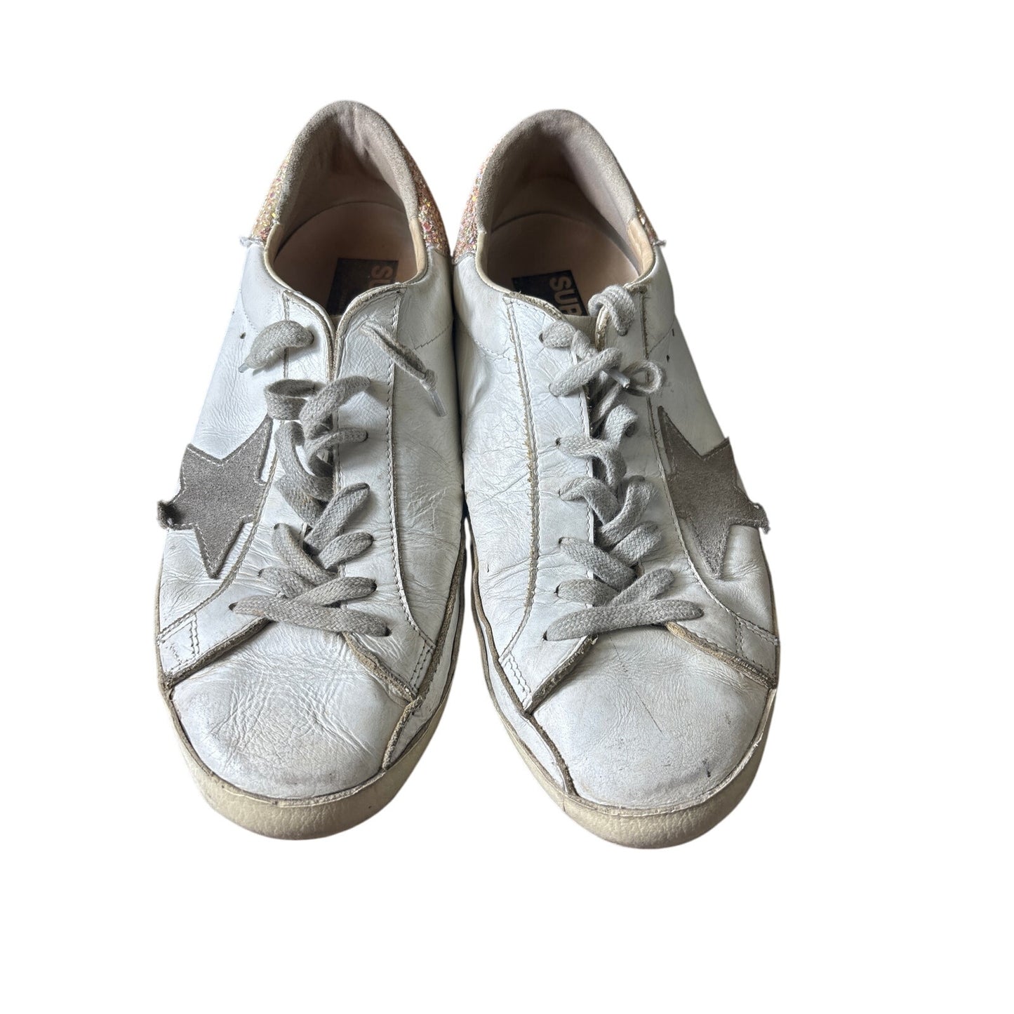 Golden Goose Sparkle Confetti Heels Sz 40 ( 9.5)